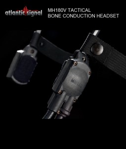 Atlantic Signal MH180V Tactical Bone Conduction Headset